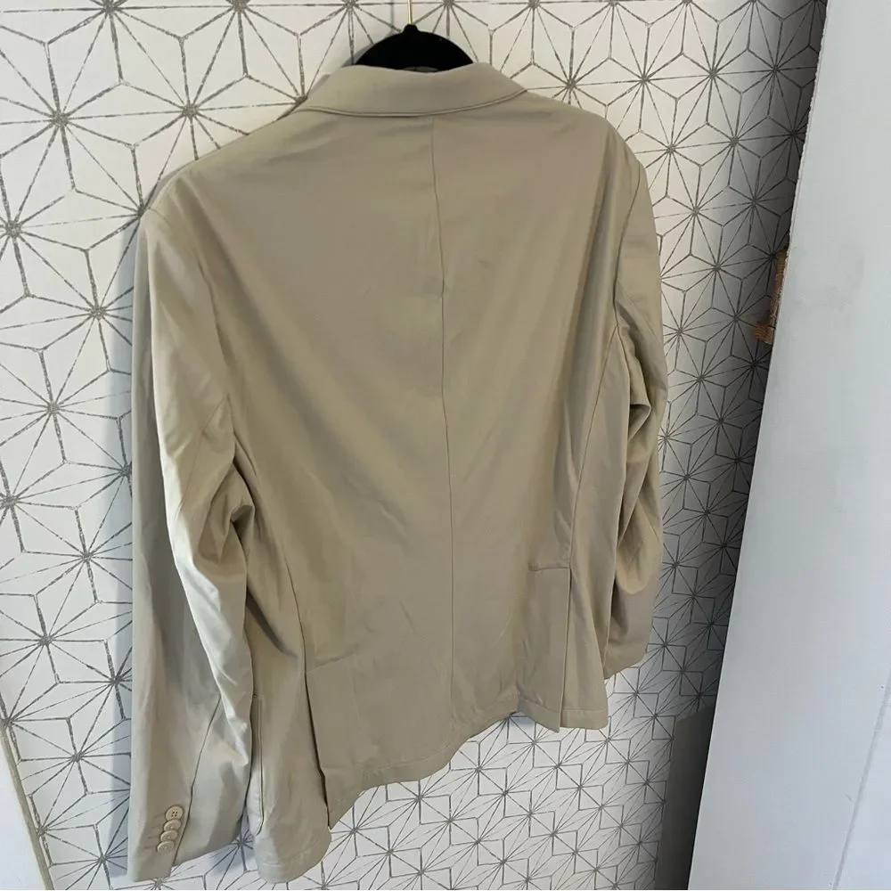Scott Barber Sono Travel Sport Coat Khaki NWT!